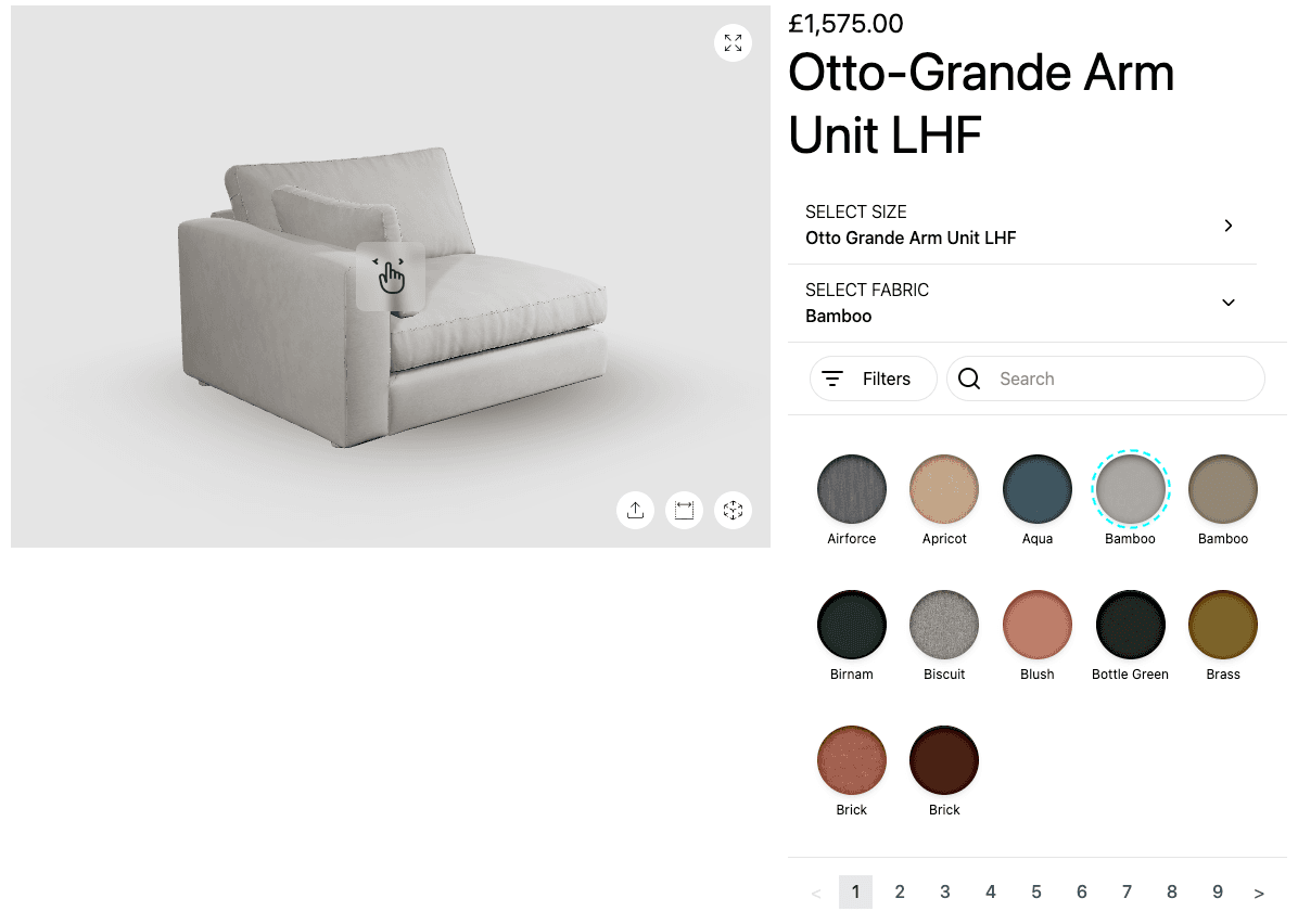 Inline Gallery Mode with Inline Variants