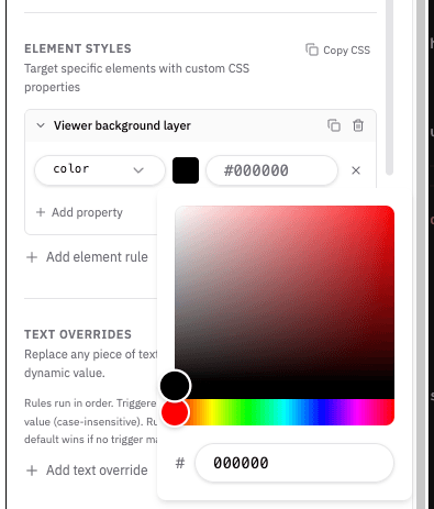 Element Styles
