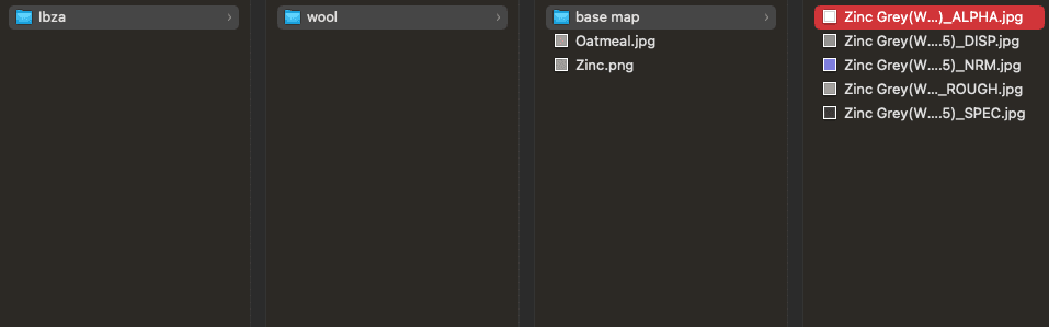 Shared base map file structure